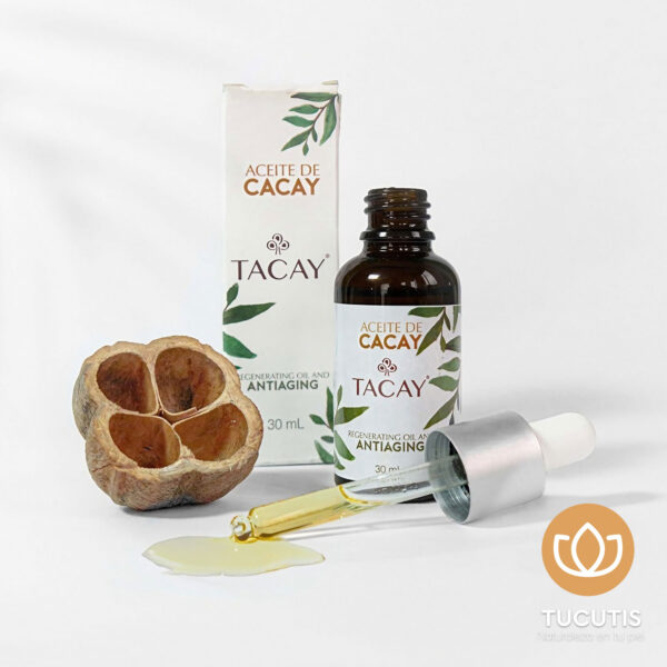 Aceite de Cacay 30 ml 100% Natural Regenerador Antiedad