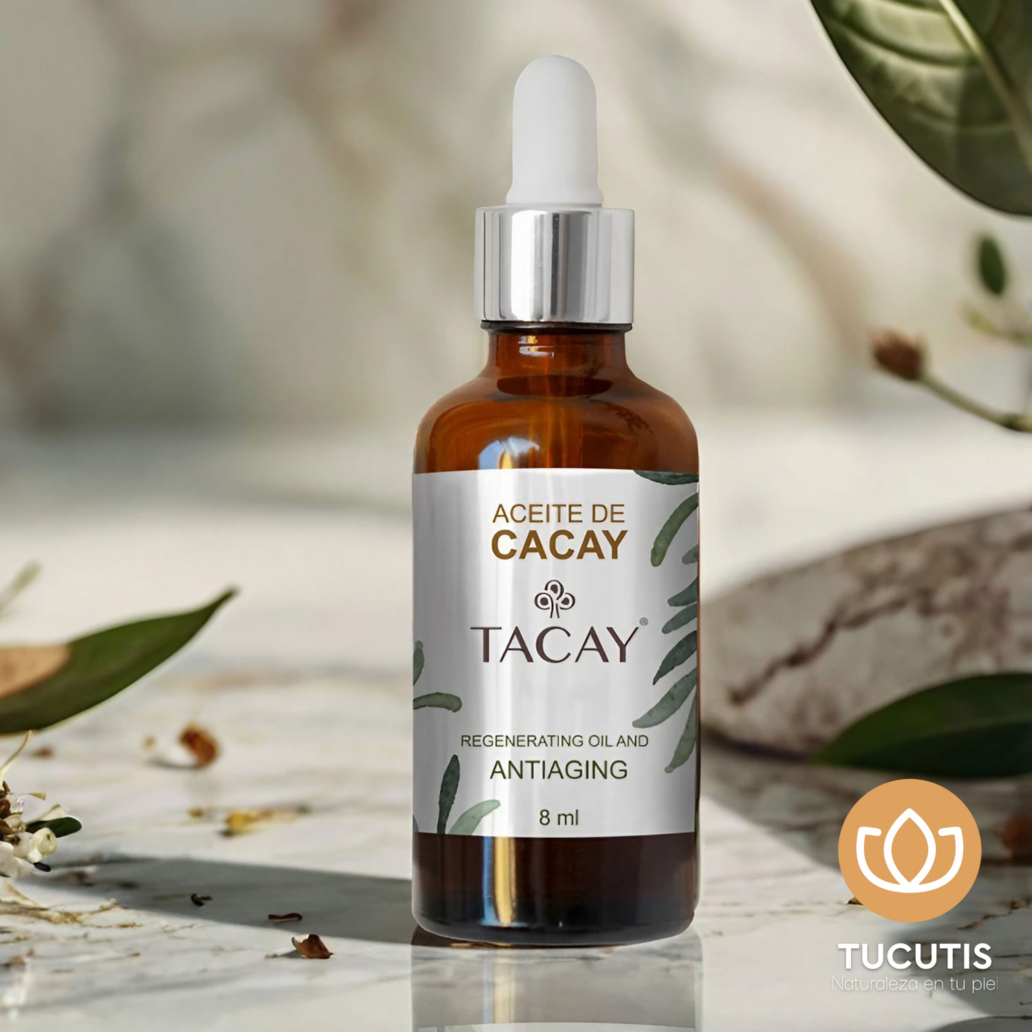 Aceite de Cacay 8 ml 100% Natural  Regenerador Antiedad